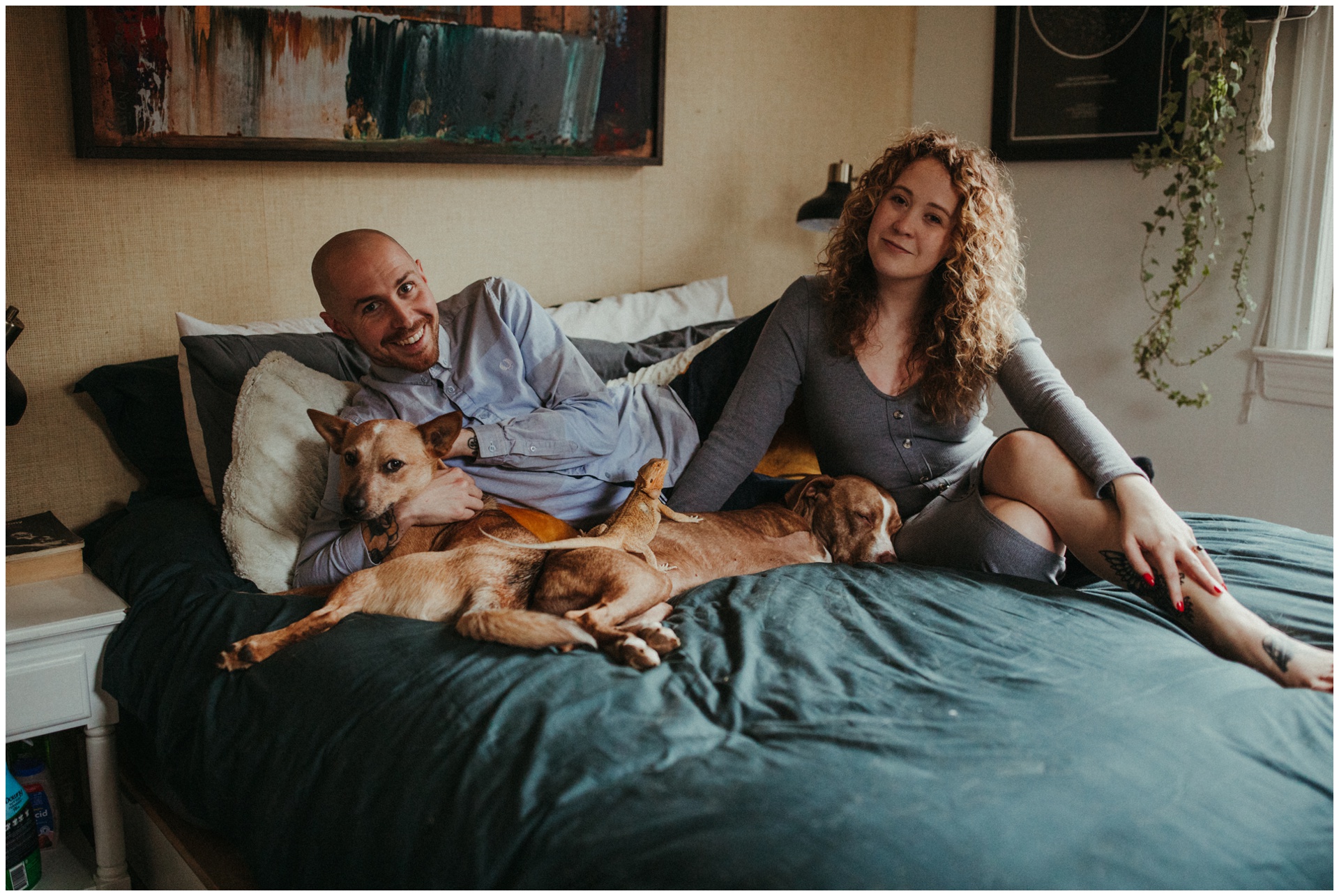 Macwilliams at home with dogs